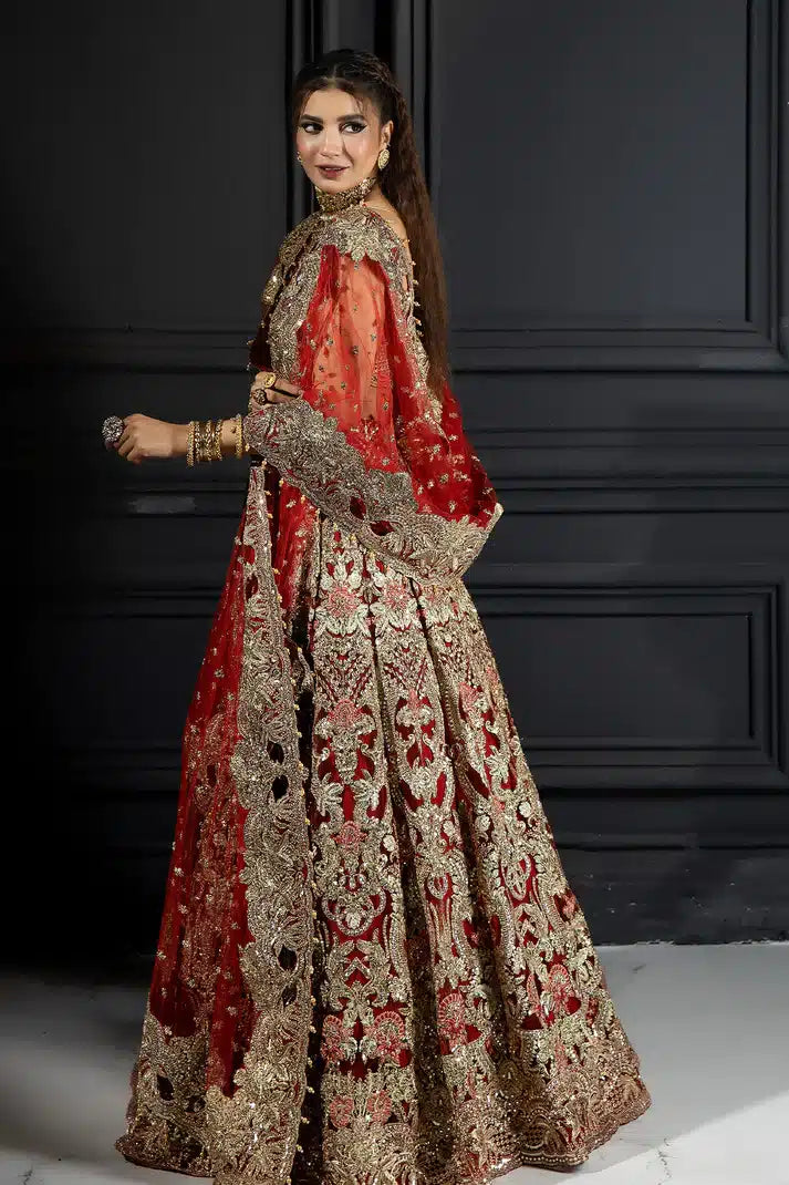 Imrozia Premium | Andaaz e Khaas Formals 23 | IB-47 Calla - Pakistani Designer Dress - by Imrozia Premium | Type: Bridal - 100% Original at Saira Sultan