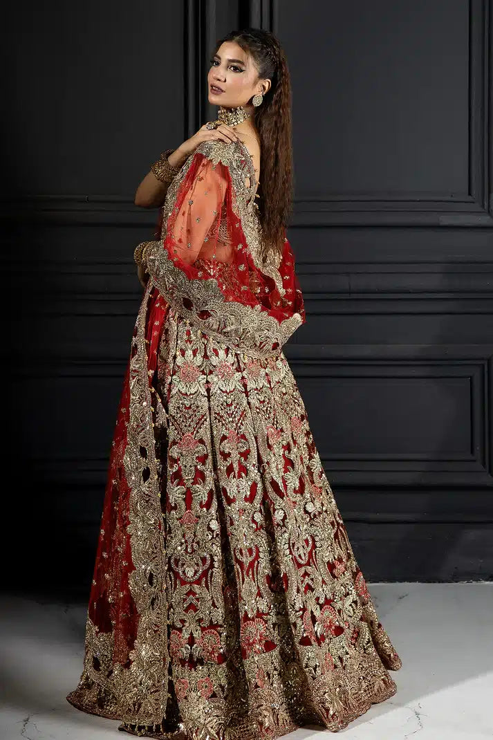 Imrozia Premium | Andaaz e Khaas Formals 23 | IB-47 Calla - Pakistani Designer Dress - by Imrozia Premium | Type: Bridal - 100% Original at Saira Sultan