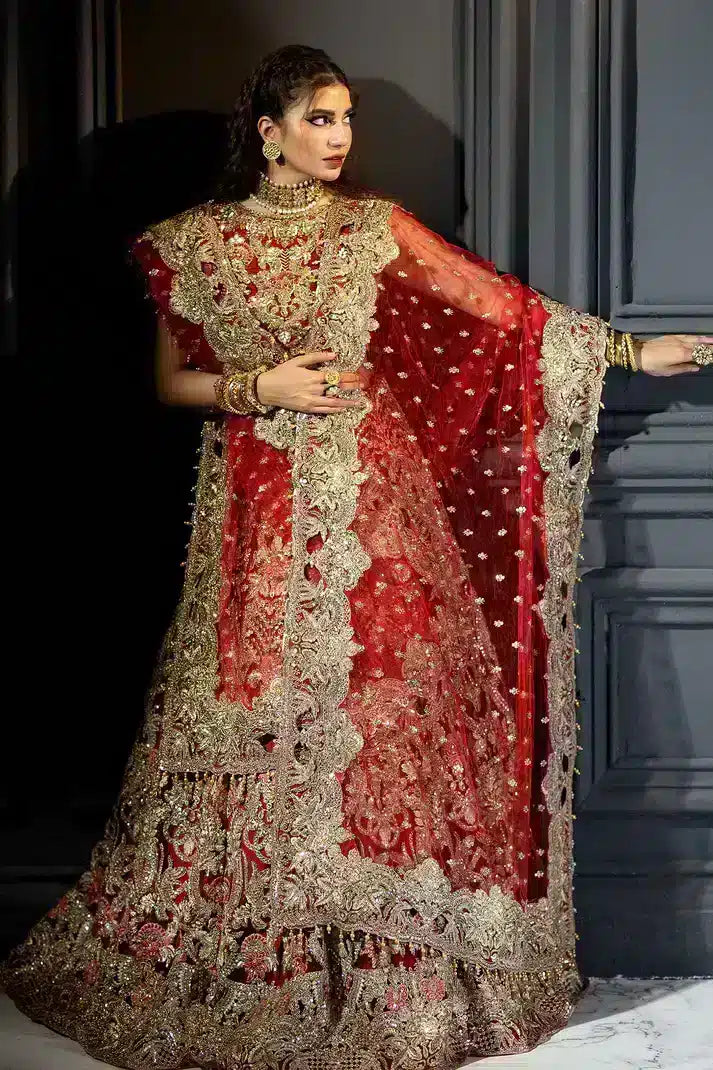 Imrozia Premium | Andaaz e Khaas Formals 23 | IB-47 Calla - Pakistani Designer Dress - by Imrozia Premium | Type: Bridal - 100% Original at Saira Sultan
