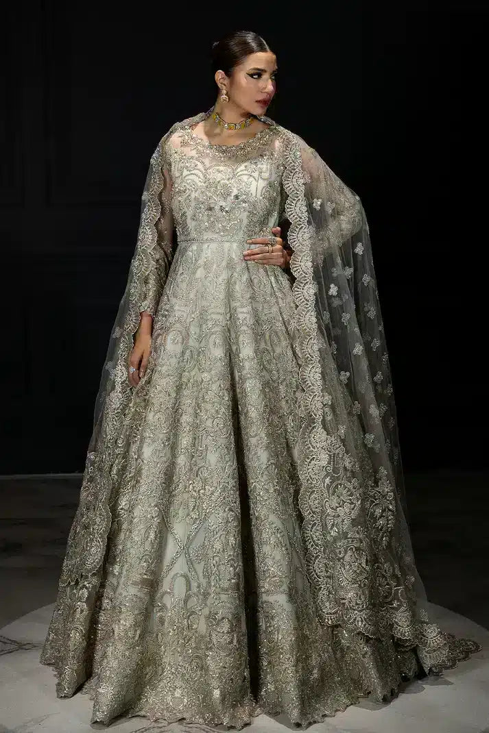 Imrozia Premium | Andaaz e Khaas Formals 23 | IB-48 Jaeda - Pakistani Designer Dress - by Imrozia Premium | Type: Bridal - 100% Original at Saira Sultan