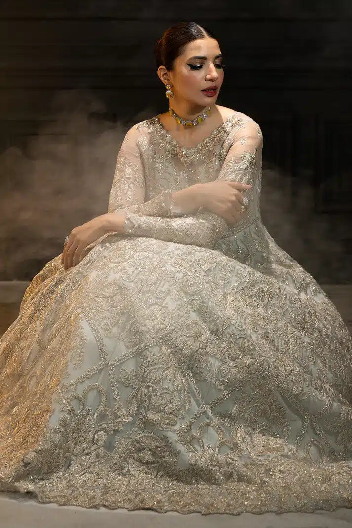 Imrozia Premium | Andaaz e Khaas Formals 23 | IB-48 Jaeda - Pakistani Designer Dress - by Imrozia Premium | Type: Bridal - 100% Original at Saira Sultan