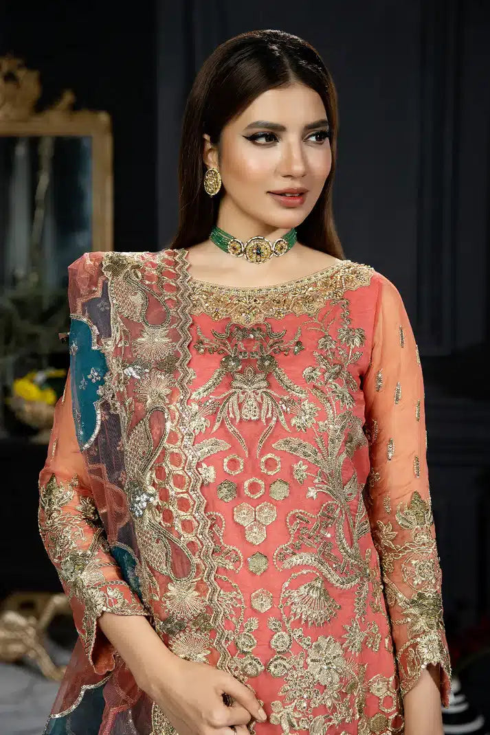 Imrozia Premium | Andaaz e Khaas Bridals 23 | IB-40 Giaa - Pakistani Designer Dress - by Imrozia Premium | Type: Bridal - 100% Original at Saira Sultan