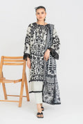 Ittehad | Printed Lawn 24 | IP3P08-3PS-LGY - Pakistani Designer Dress - by Ittehad | Type: Casuals - 100% Original at Saira Sultan