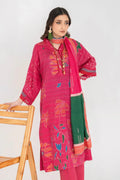 Ittehad | Printed Lawn 24 | IP3P01-3PS-DPK - Pakistani Designer Dress - by Ittehad | Type: Casuals - 100% Original at Saira Sultan