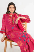 Ittehad | Printed Lawn 24 | IP3P01-3PS-DPK - Pakistani Designer Dress - by Ittehad | Type: Casuals - 100% Original at Saira Sultan