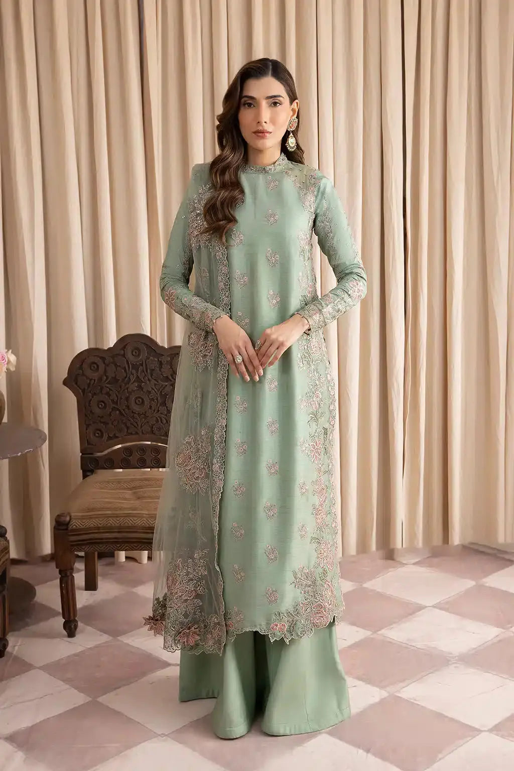 Iznik | Festive Raw Silk 23 | IRS-01 SUAVE - Pakistani Designer Dress - by Iznik | Type: Formal - 100% Original at Saira Sultan