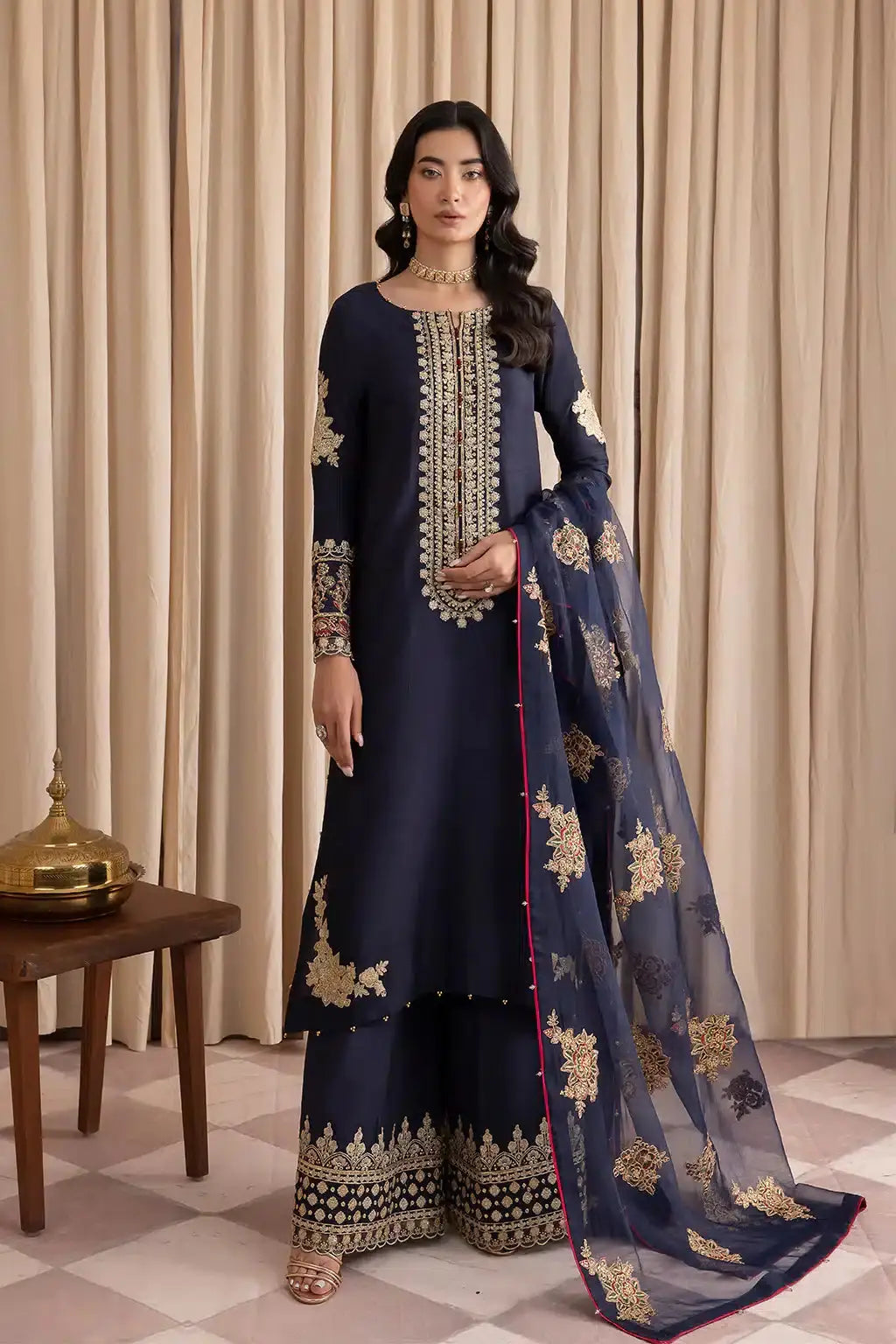 Iznik | Festive Raw Silk 23 | IRS-07 ZENITH - Pakistani Designer Dress - by Iznik | Type: Formal - 100% Original at Saira Sultan