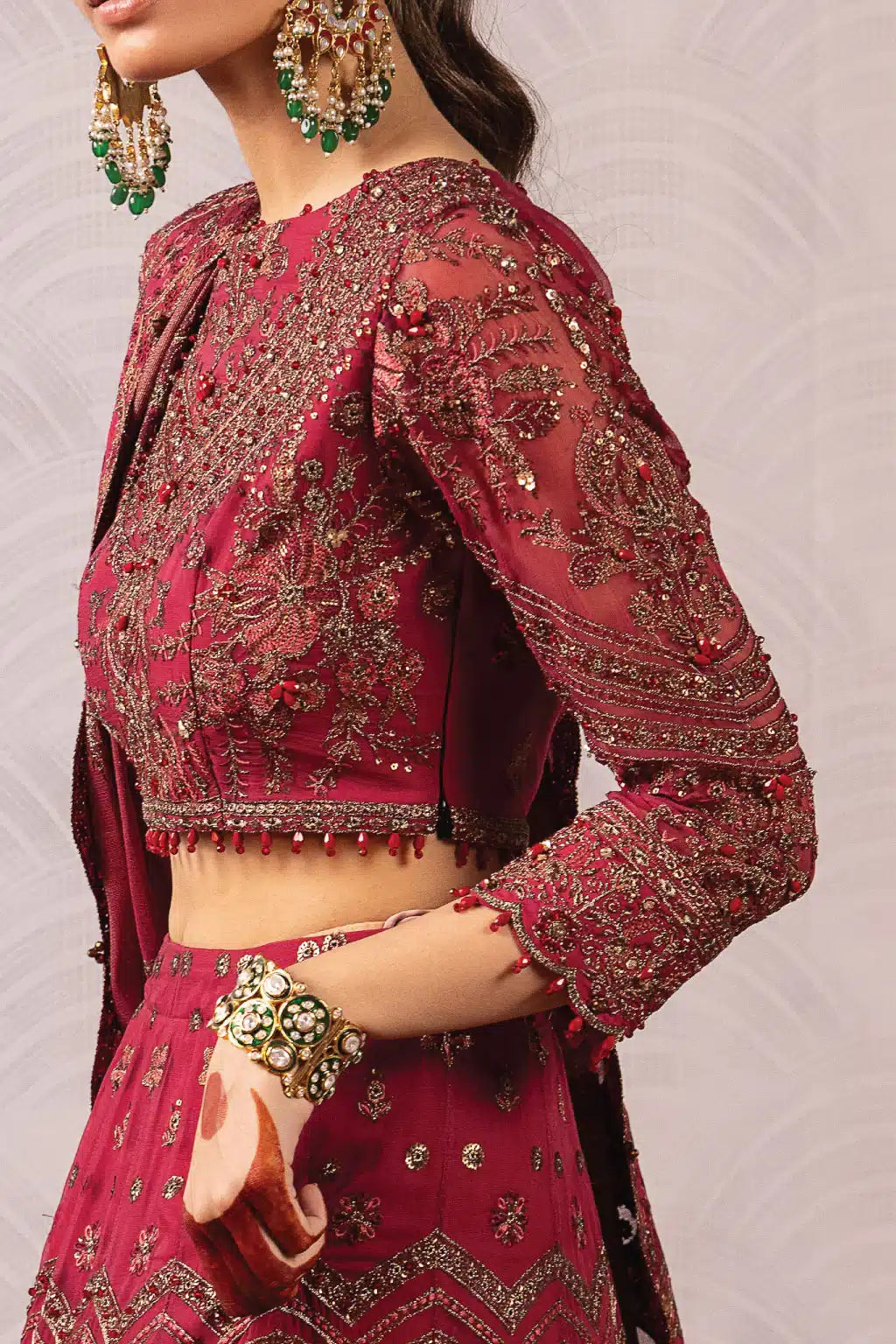 Iznik | Shendi Luxury Formals 23 | ISC-08 MANAK - Pakistani Designer Dress - by Iznik | Type: Formal - 100% Original at Saira Sultan