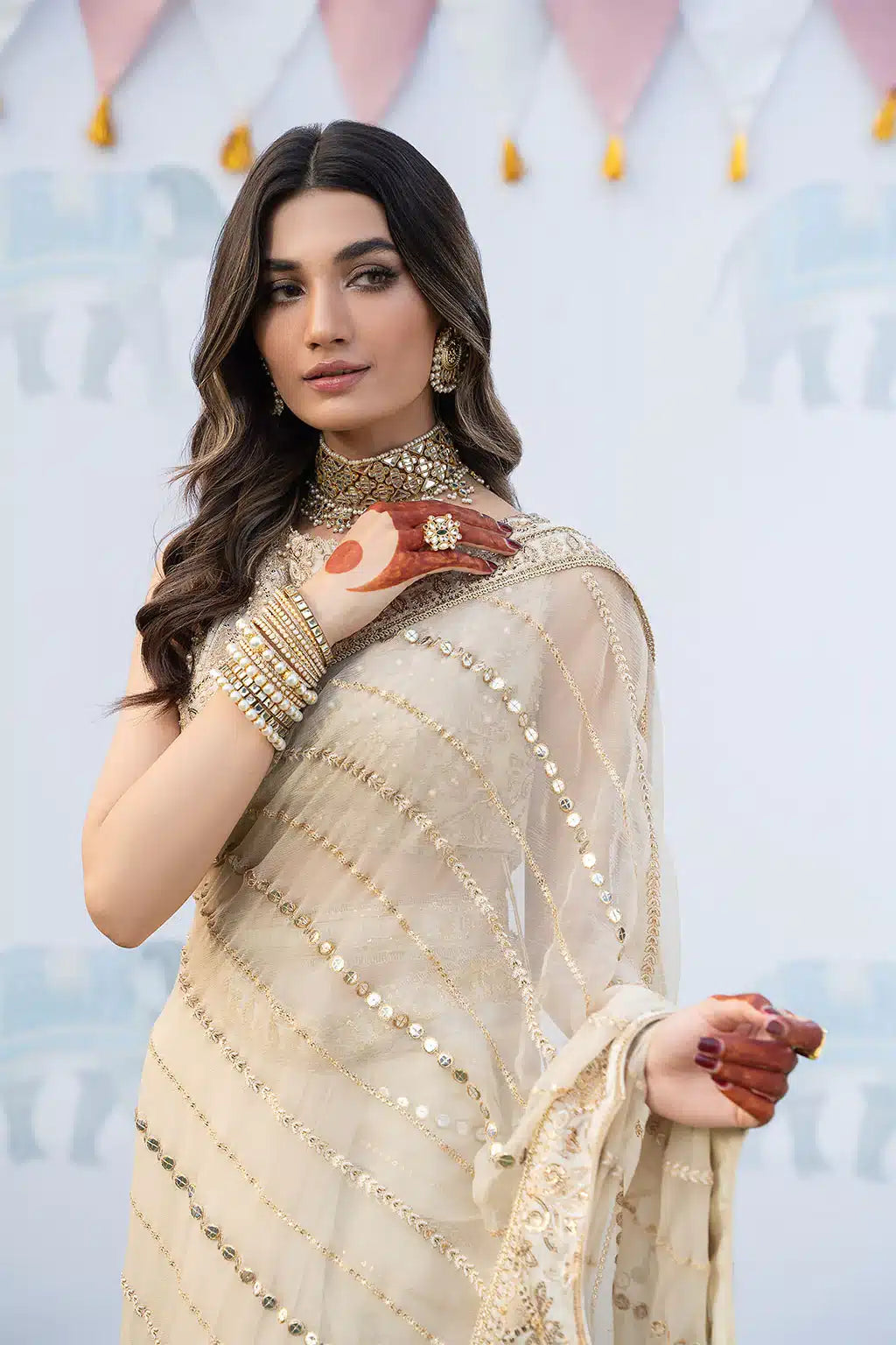 Iznik | Shendi Luxury Formals 23 | ISC-03 MAIYAA - Pakistani Designer Dress - by Iznik | Type: Formal - 100% Original at Saira Sultan