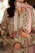 Saira Rizwan | Dahini Silk Pret | ADELIA -SRLP07-25 XL Beige Raw Silk