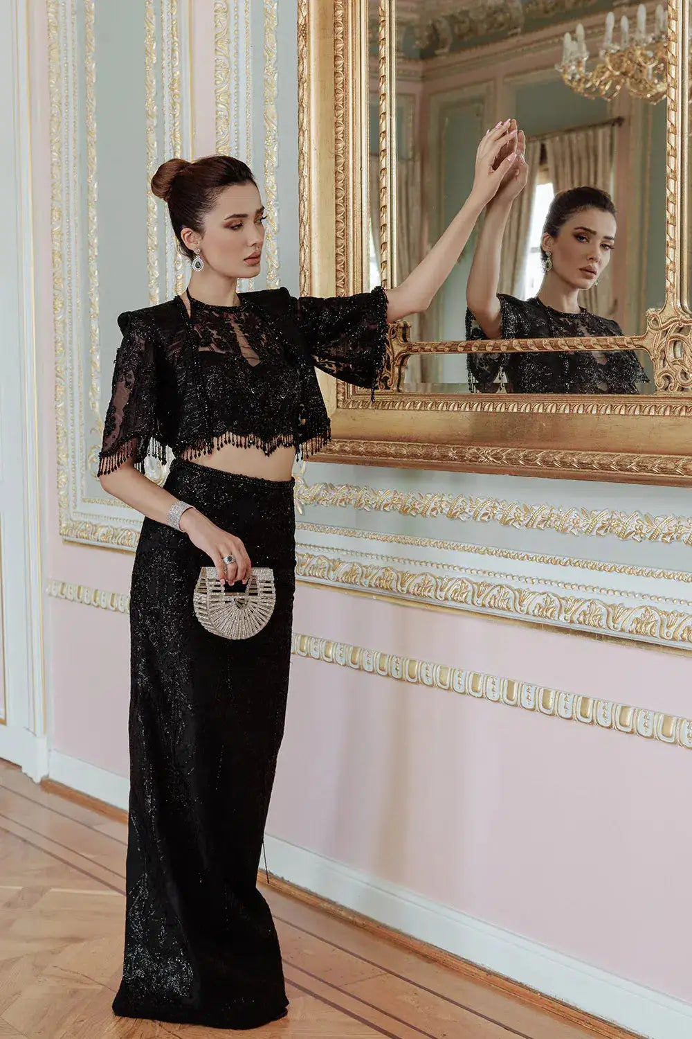 Saira Rizwan | Lumiere Festive 23 | STELA SR-05 - Pakistani Designer Dress - by Saira Rizwan | Type: Bridal - 100% Original at Saira Sultan