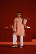 Saira Rizwan | Joolie Co ords | JOOLIE PEACH - JBP25-05 - Pakistani Designer Dress - by Saira Rizwan - Type :  - 100% Original at Saira Sultan