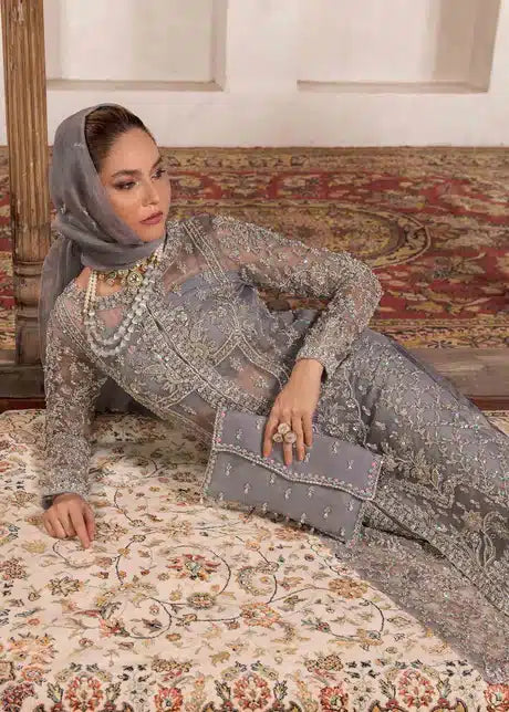 Kanwal Malik | Angana Luxury Formals 23 | Chandi - Pakistani Designer Dress - by Kanwal Malik | Type: Bridal - 100% Original at Saira Sultan