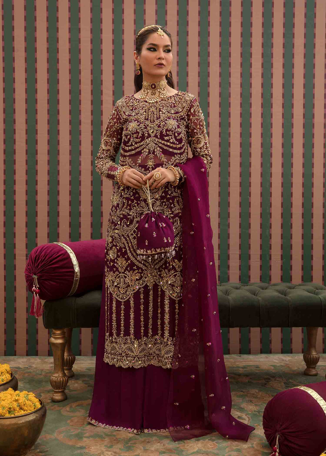 Kanwal Malik | Angana Luxury Formals 23 | Anari - Pakistani Designer Dress - by Kanwal Malik | Type: Bridal - 100% Original at Saira Sultan