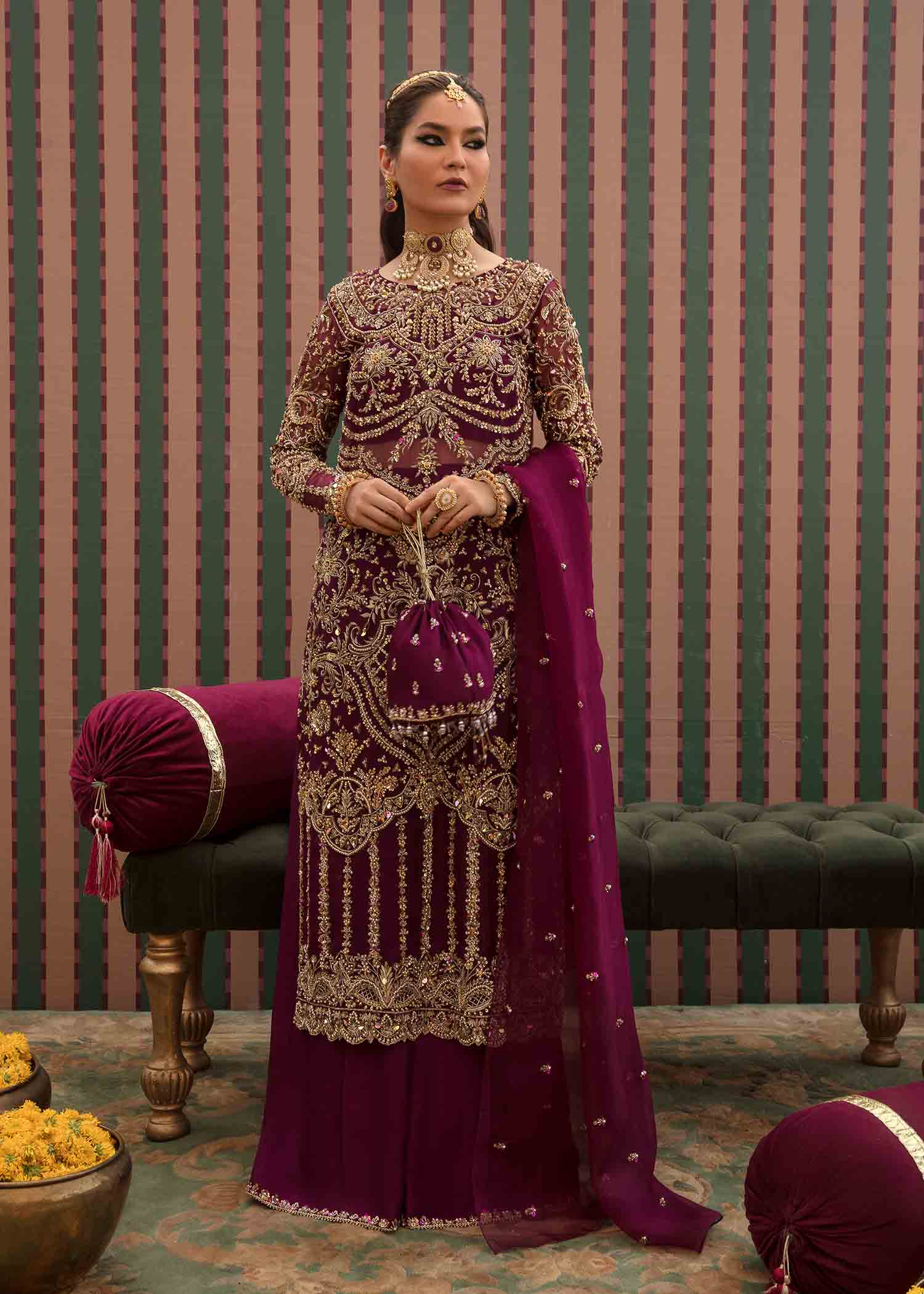 Kanwal Malik | Angana Luxury Formals 23 | Anari - Pakistani Designer Dress - by Kanwal Malik | Type: Bridal - 100% Original at Saira Sultan