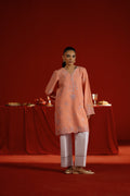 Saira Rizwan | Joolie Co ords | JOOLIE PEACH - JBP25-05 - Pakistani Designer Dress - by Saira Rizwan - Type :  - 100% Original at Saira Sultan