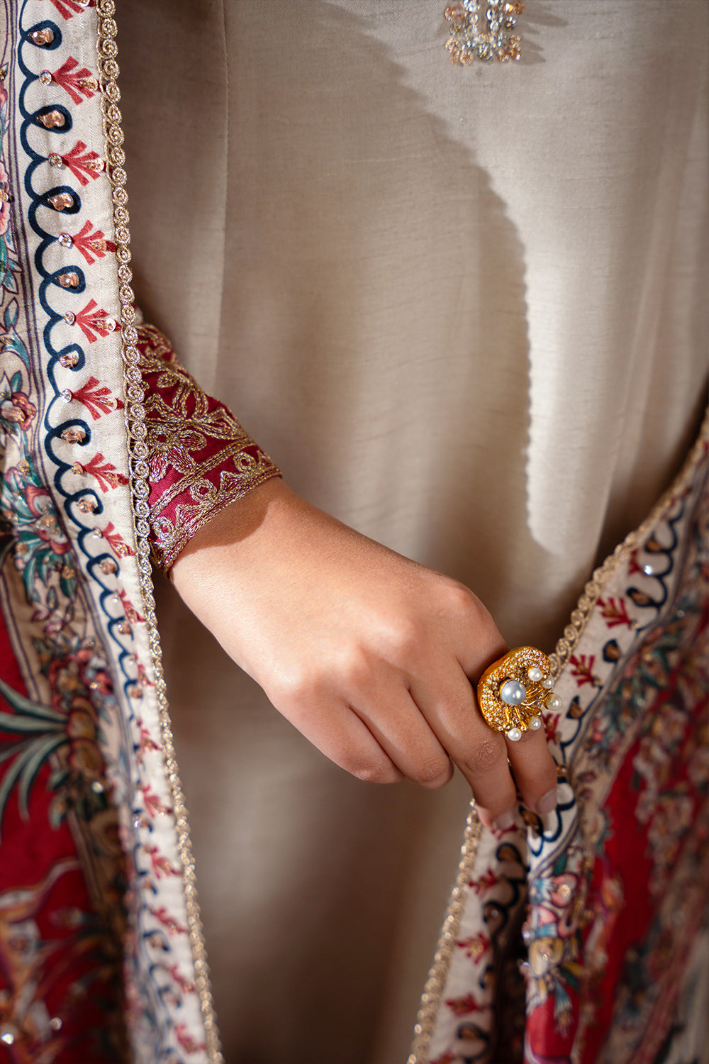 Saira Rizwan | Dahini Silk Pret | DUNE - SRLP01-25