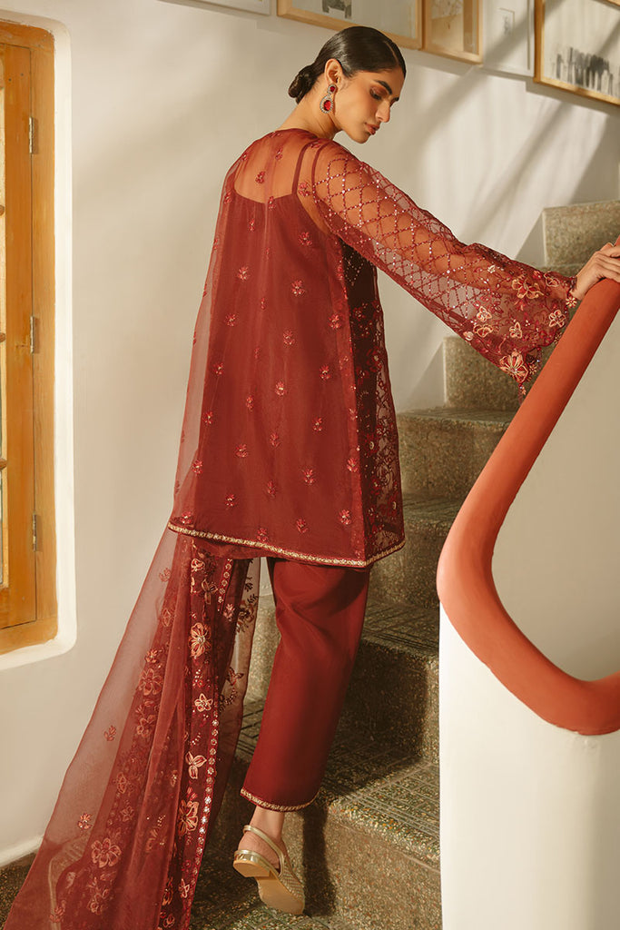 Cross Stitch | Luxe Atelier 25 | MERLOT MUSE XS Blood Red Organza