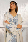 Sana Safinaz | Muzlin Summer 24 | 011A-CT - Pakistani Designer Dress - by Sana Safinaz | Type: Luxury - 100% Original at Saira Sultan