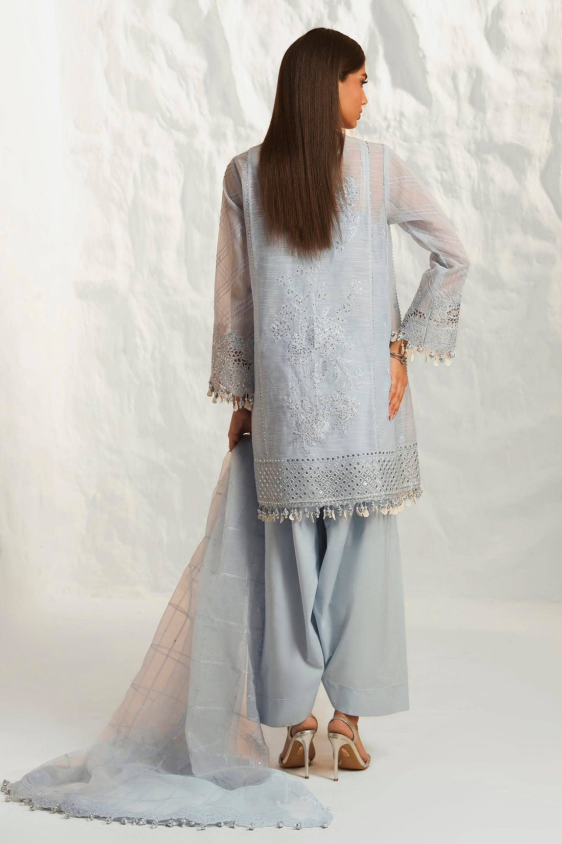 Sana Safinaz | Muzlin Summer 24 | 020A-CV - Pakistani Designer Dress - by Sana Safinaz | Type: Luxury - 100% Original at Saira Sultan
