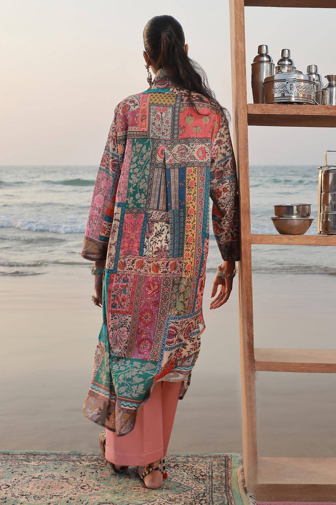 Sana Safinaz | Mahay Spring 24 | H241-014A-2C - Pakistani Designer Dress - by Sana Safinaz | Type: Luxury - 100% Original at Saira Sultan