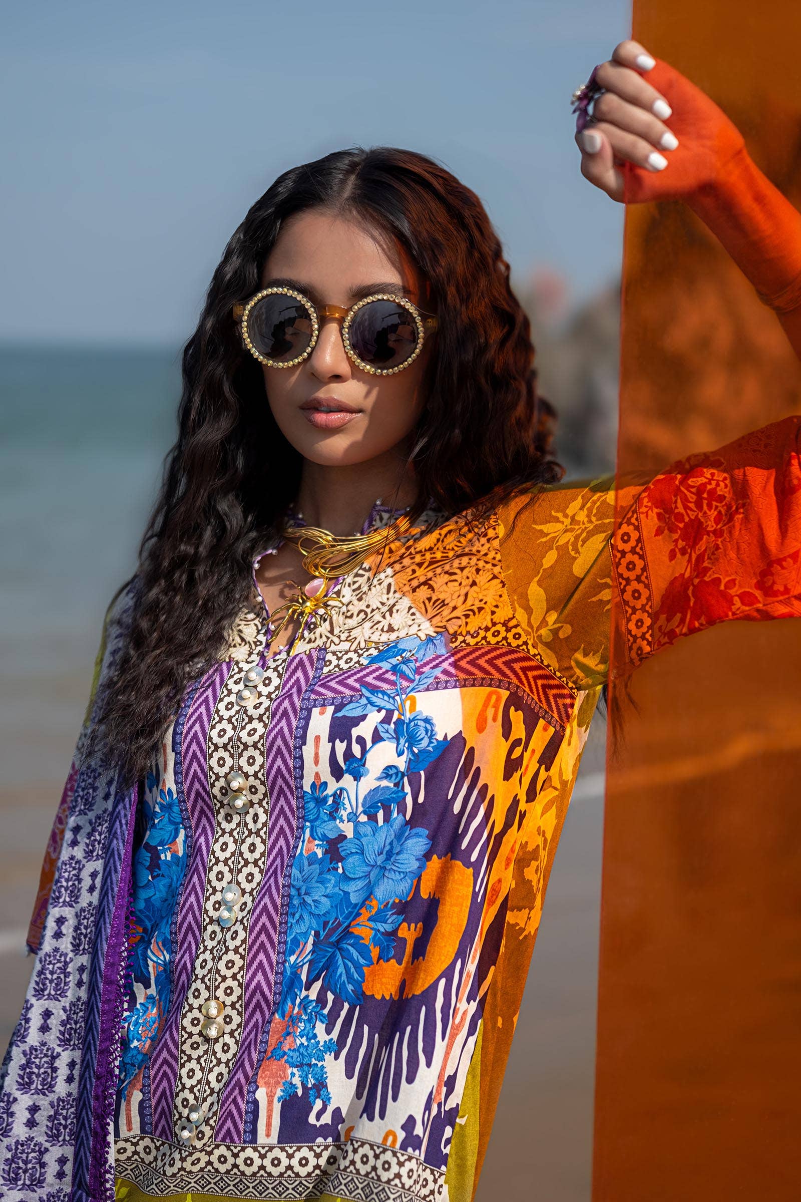 Sana Safinaz | Mahay Spring 24 | H241-015B-2I - Pakistani Designer Dress - by Sana Safinaz | Type: Luxury - 100% Original at Saira Sultan
