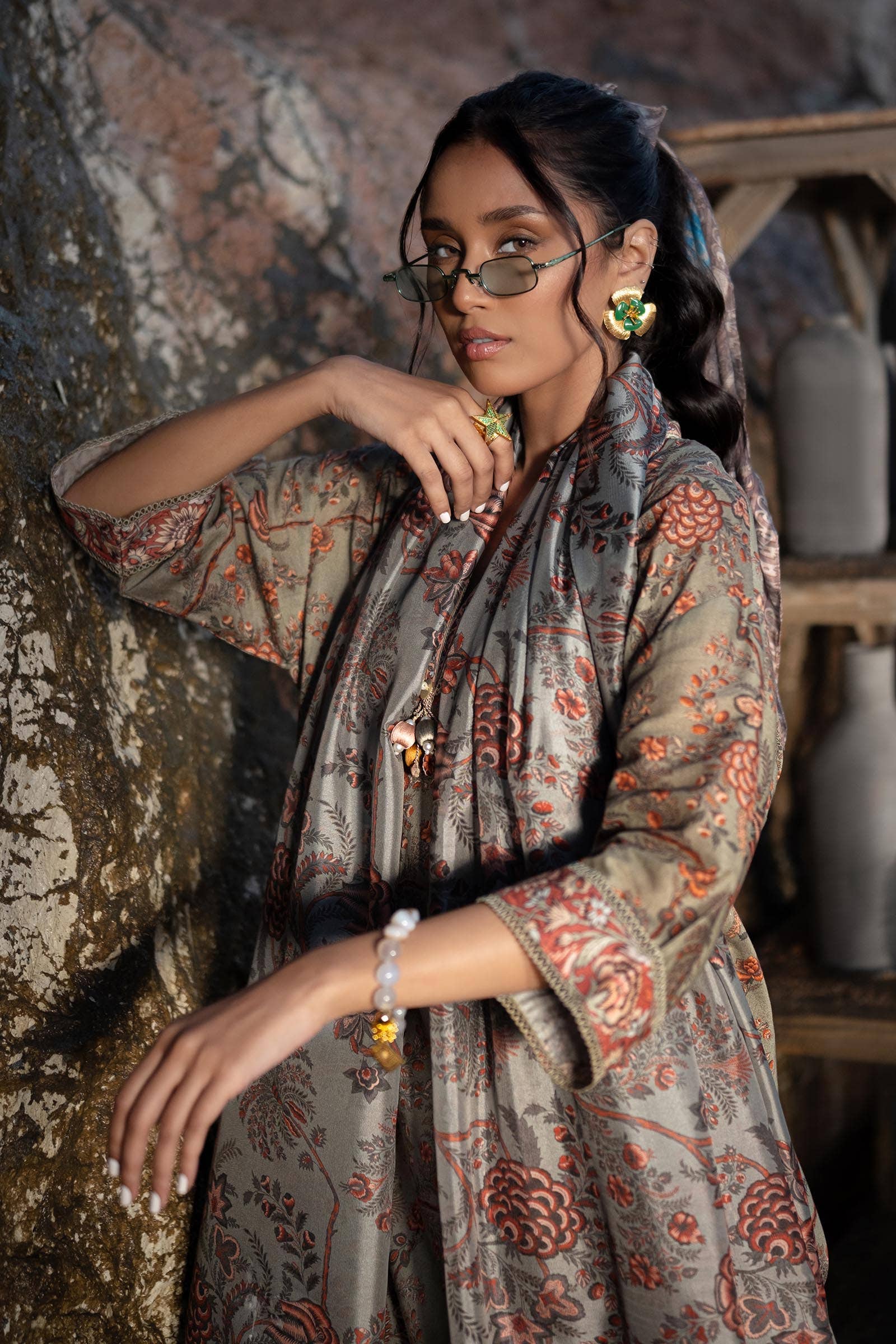 Sana Safinaz | Mahay Spring 24 | H241-016A-3CK - Pakistani Designer Dress - by Sana Safinaz | Type: Luxury - 100% Original at Saira Sultan