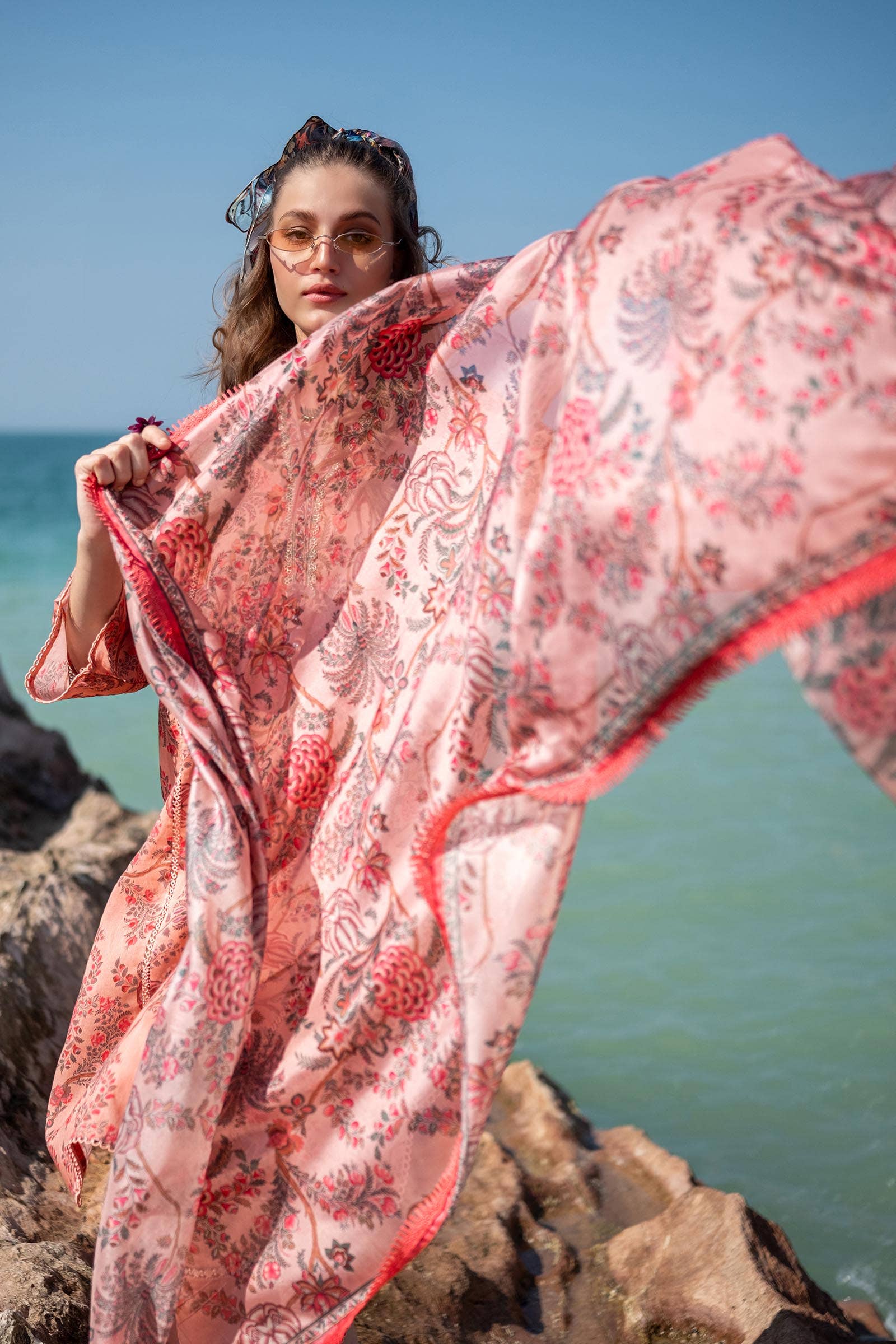 Sana Safinaz | Mahay Spring 24 | H241-016B-3CK - Pakistani Designer Dress - by Sana Safinaz | Type: Luxury - 100% Original at Saira Sultan