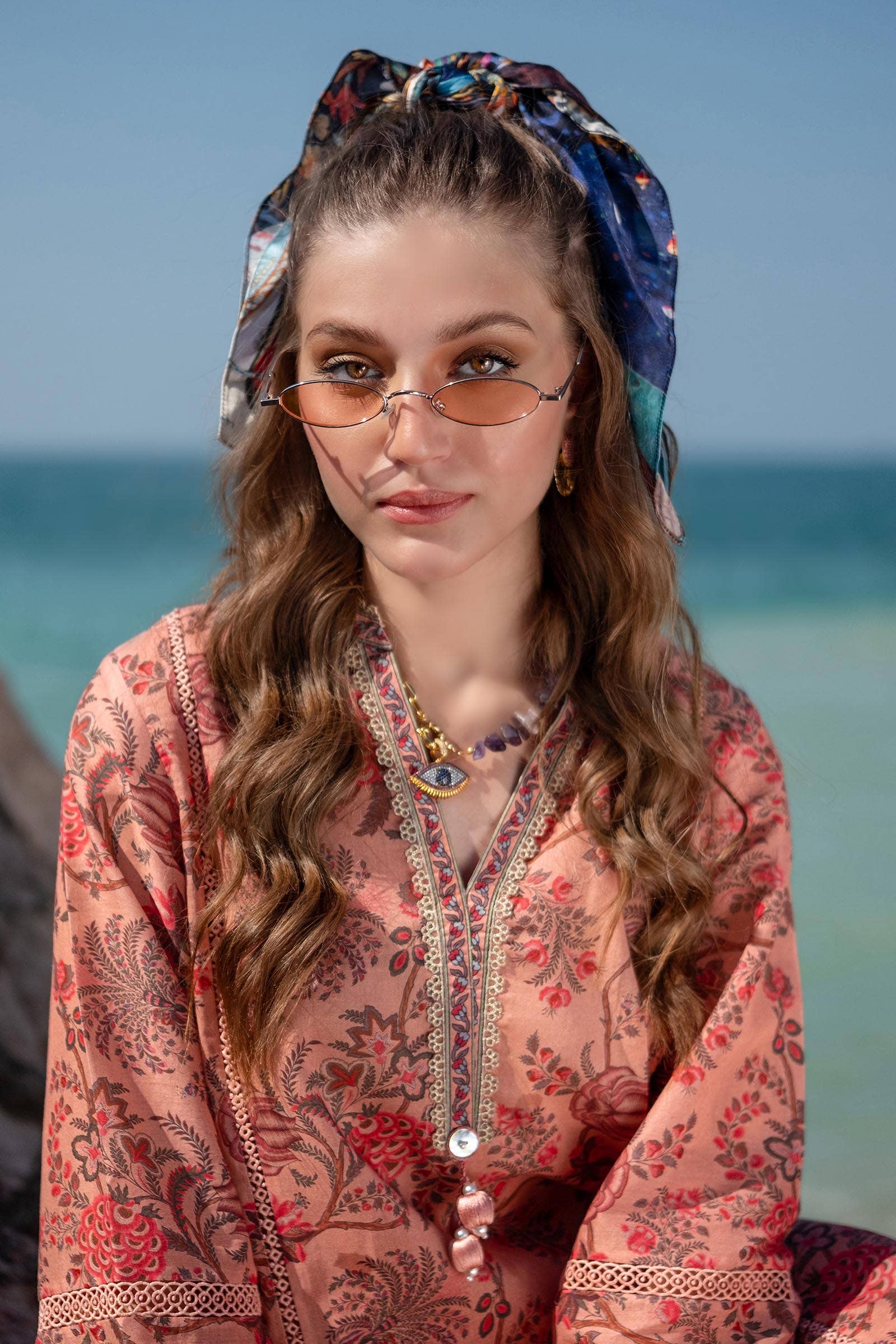 Sana Safinaz | Mahay Spring 24 | H241-016B-3CK - Pakistani Designer Dress - by Sana Safinaz | Type: Luxury - 100% Original at Saira Sultan