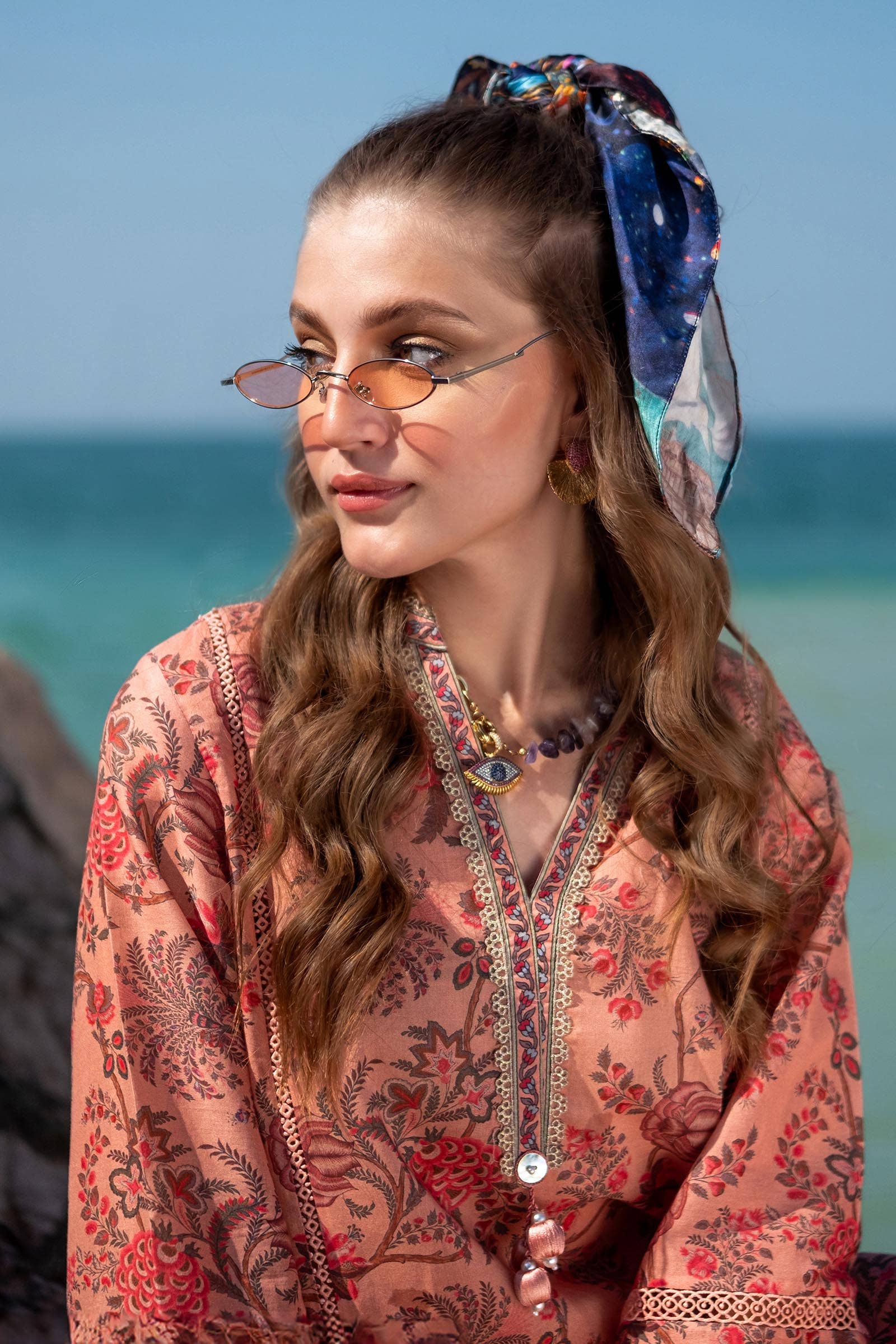 Sana Safinaz | Mahay Spring 24 | H241-016B-3CK - Pakistani Designer Dress - by Sana Safinaz | Type: Luxury - 100% Original at Saira Sultan