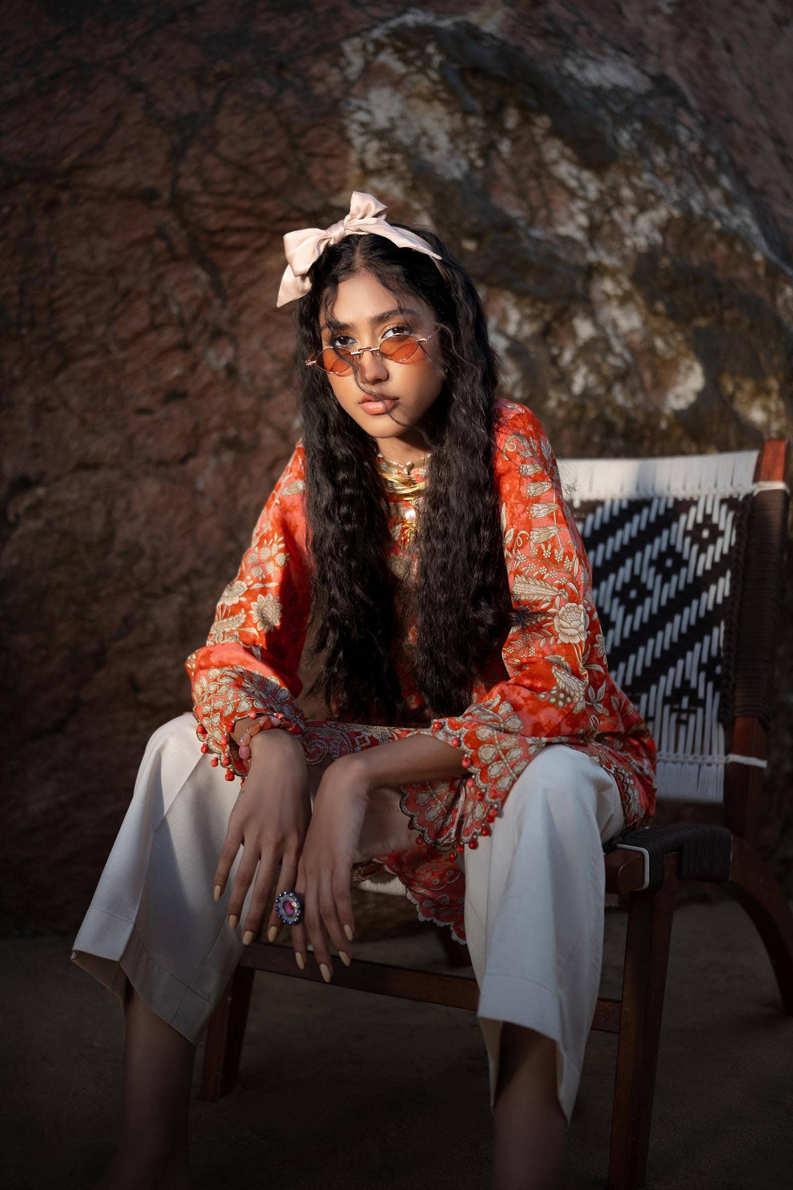 Sana Safinaz | Mahay Spring 24 | H241-018A-2BG - Pakistani Designer Dress - by Sana Safinaz | Type: Luxury - 100% Original at Saira Sultan
