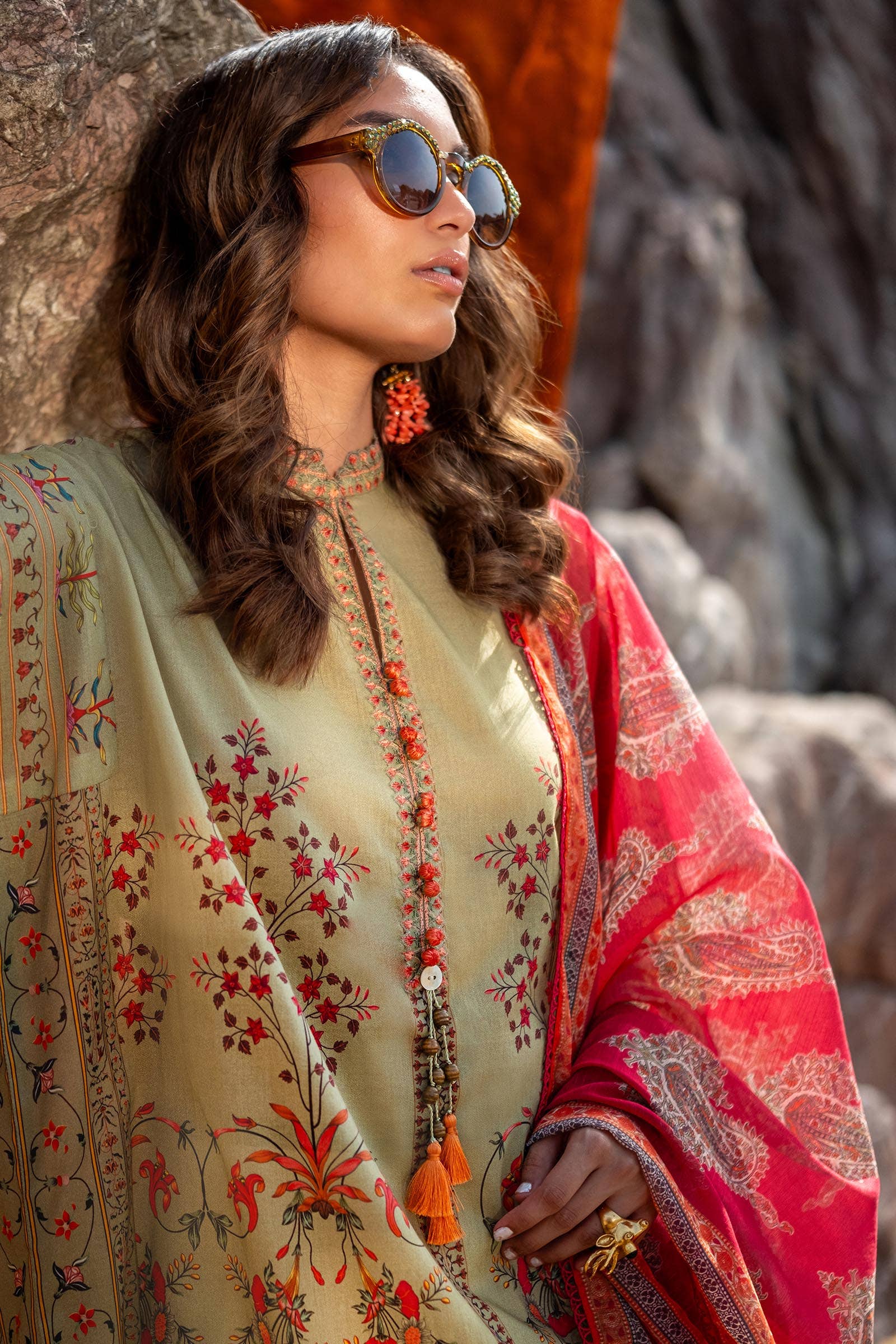 Sana Safinaz | Mahay Spring 24 | H241-023B-2DD - Pakistani Designer Dress - by Sana Safinaz | Type: Luxury - 100% Original at Saira Sultan