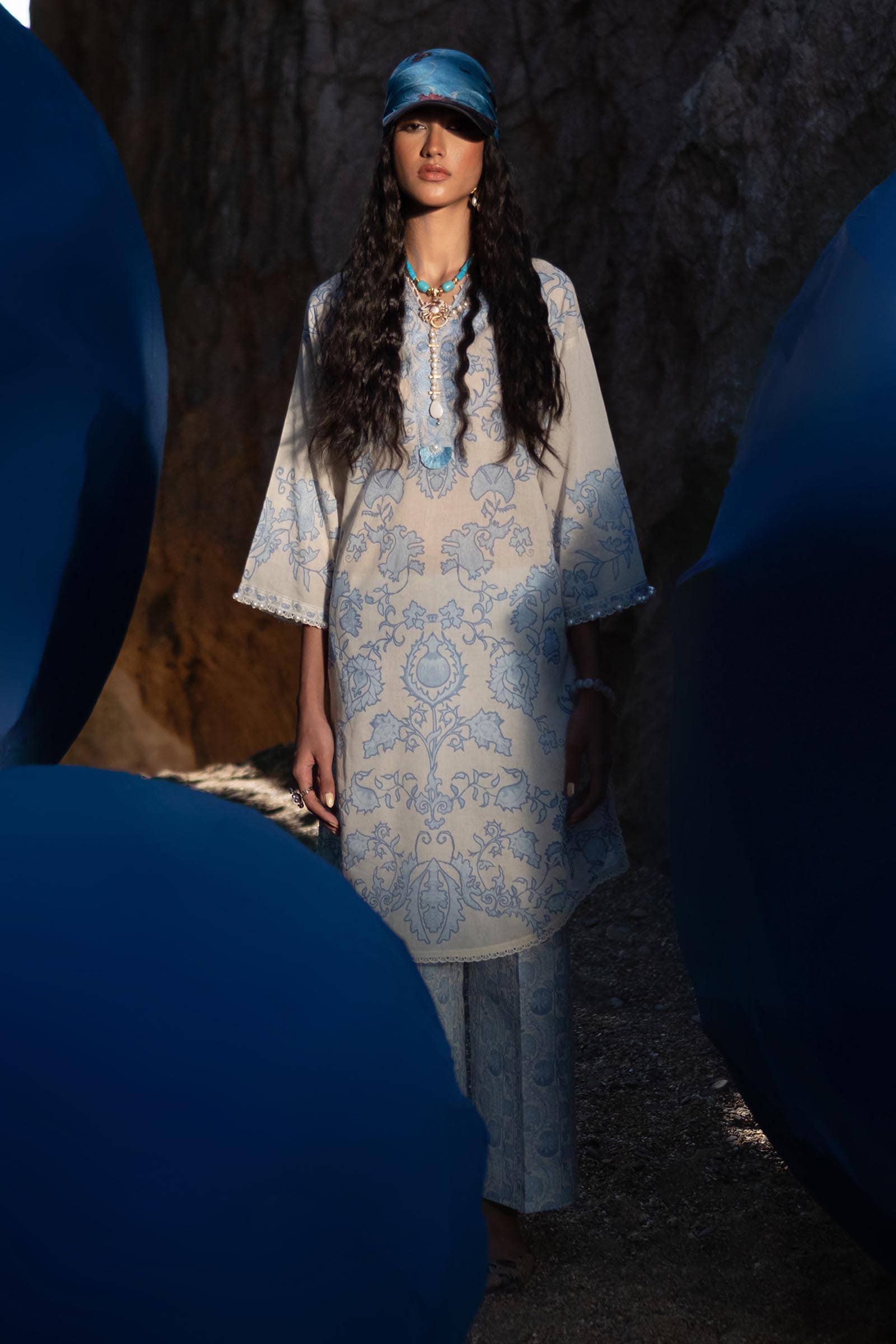 Sana Safinaz | Mahay Spring 24 | H241-025B-2AC - Pakistani Designer Dress - by Sana Safinaz | Type: Luxury - 100% Original at Saira Sultan