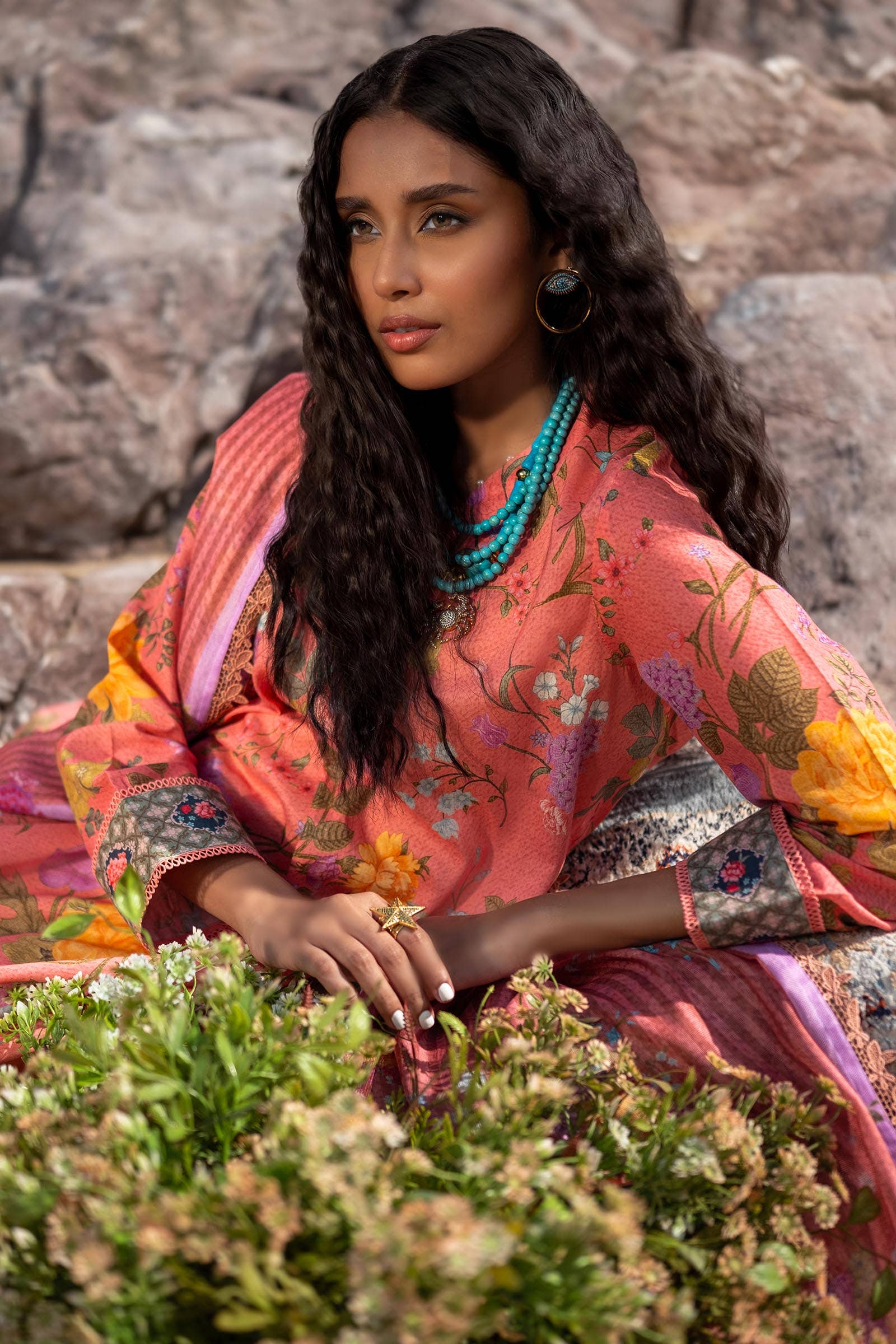 Sana Safinaz | Mahay Spring 24 | H241-007A-2S - Pakistani Designer Dress - by Sana Safinaz | Type: Luxury - 100% Original at Saira Sultan