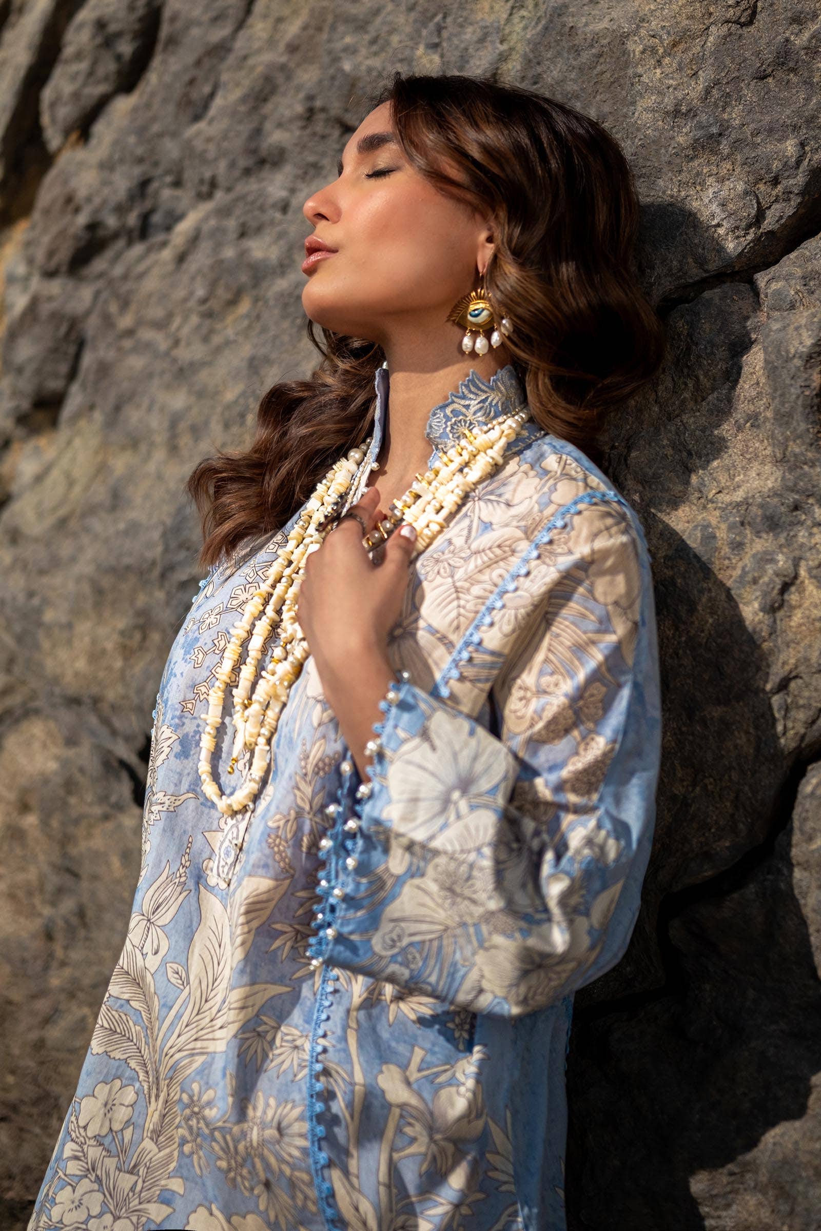 Sana Safinaz | Mahay Spring 24 | H241-009A-2DD - Pakistani Designer Dress - by Sana Safinaz | Type: Luxury - 100% Original at Saira Sultan