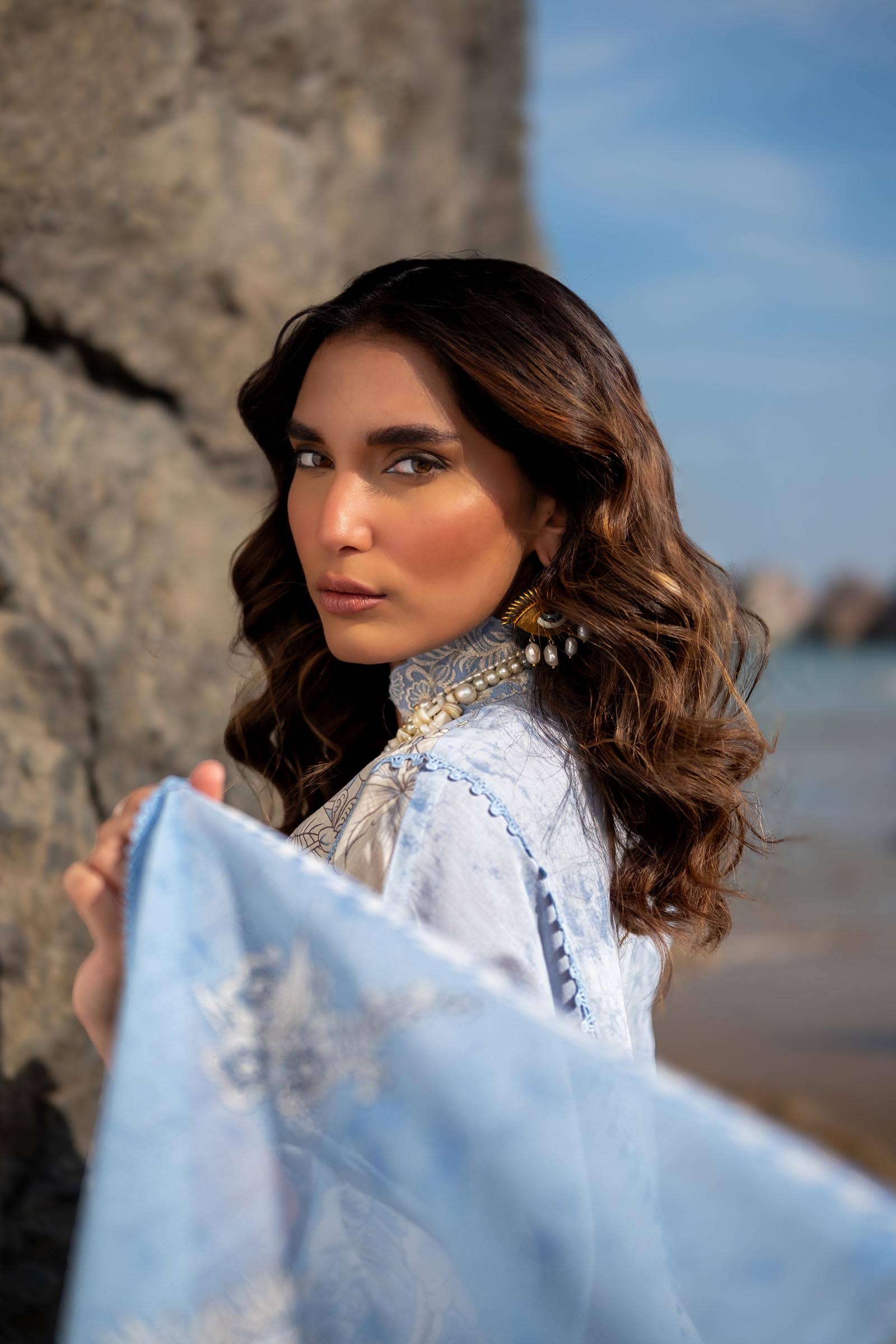 Sana Safinaz | Mahay Spring 24 | H241-009A-2DD - Pakistani Designer Dress - by Sana Safinaz | Type: Luxury - 100% Original at Saira Sultan