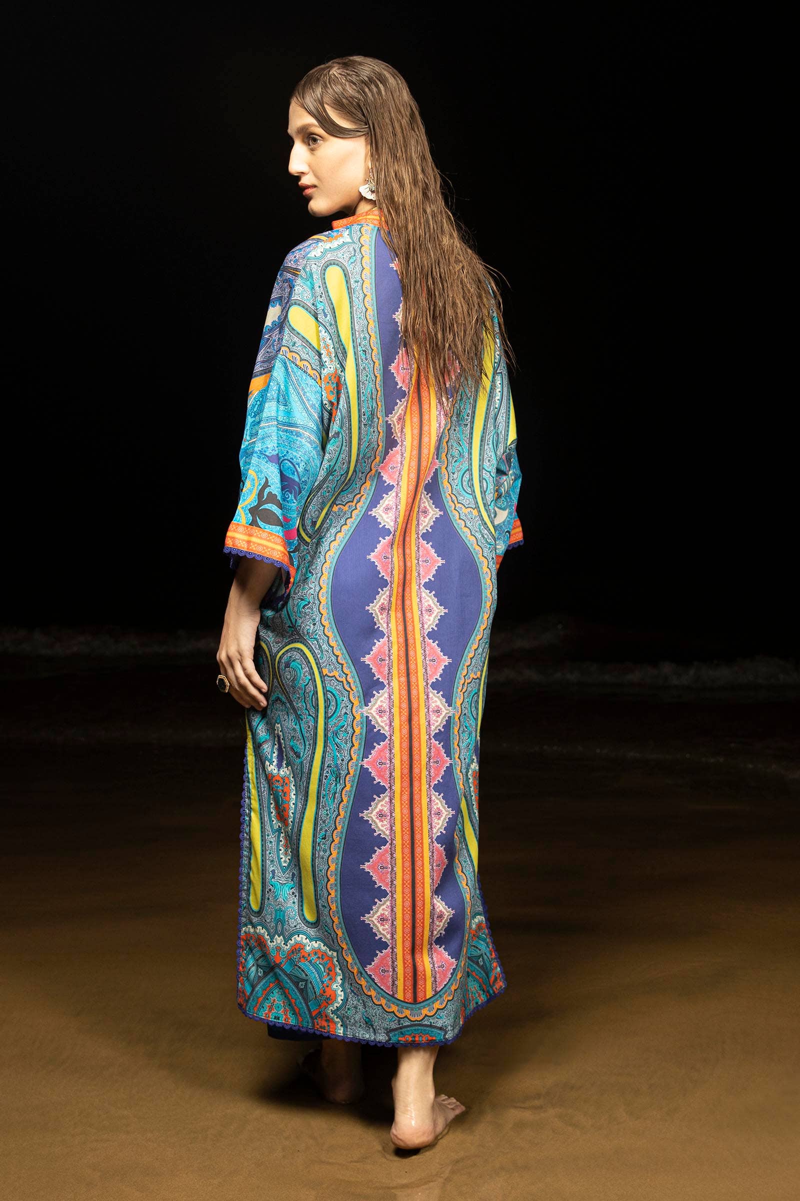 Sana Safinaz | Mahay Spring 24 | H241-012B-2C - Pakistani Designer Dress - by Sana Safinaz | Type: Luxury - 100% Original at Saira Sultan