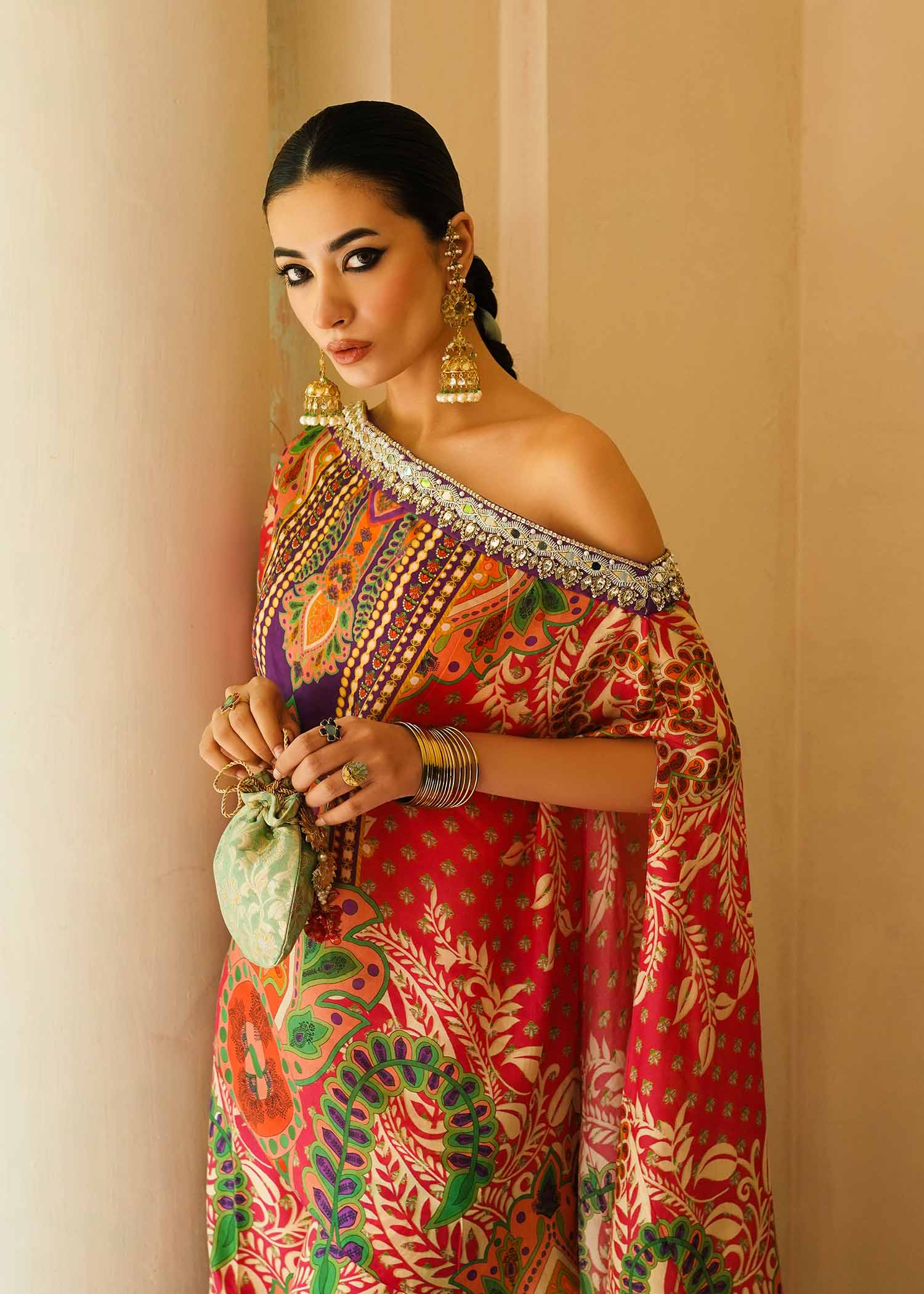 Mahgul | Eid Edit 2024 | Abstract Reverie - Pakistani Designer Dress - by Mahgul | Type: Luxury - 100% Original at Saira Sultan
