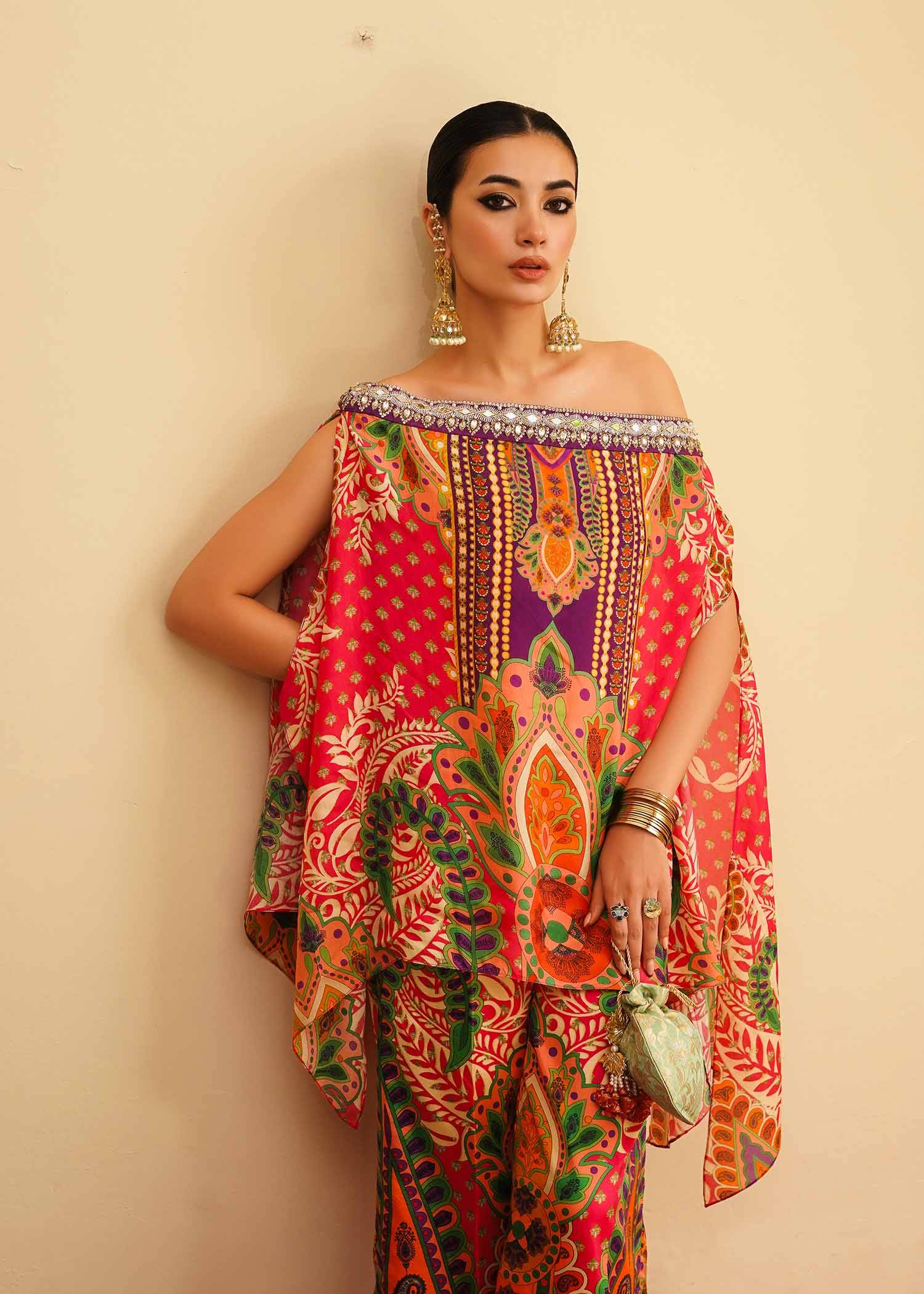 Mahgul | Eid Edit 2024 | Abstract Reverie - Pakistani Designer Dress - by Mahgul | Type: Luxury - 100% Original at Saira Sultan