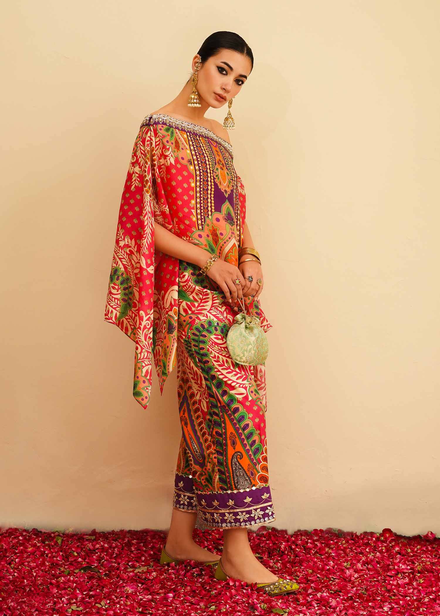 Mahgul | Eid Edit 2024 | Abstract Reverie - Pakistani Designer Dress - by Mahgul | Type: Luxury - 100% Original at Saira Sultan