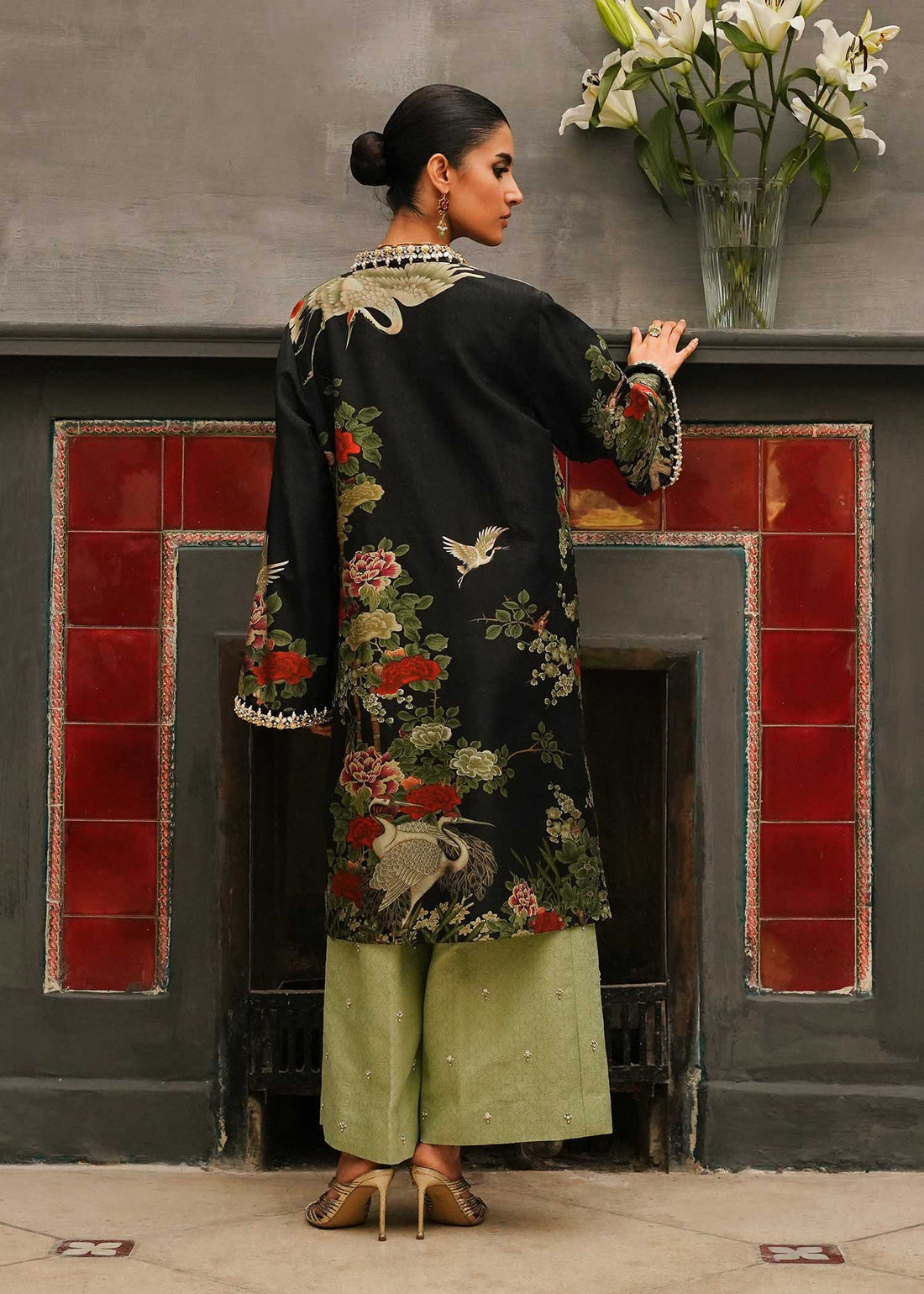 Mahgul | Eid Edit 2024 | Cosmic Moondance - Pakistani Designer Dress - by Mahgul | Type: Luxury - 100% Original at Saira Sultan