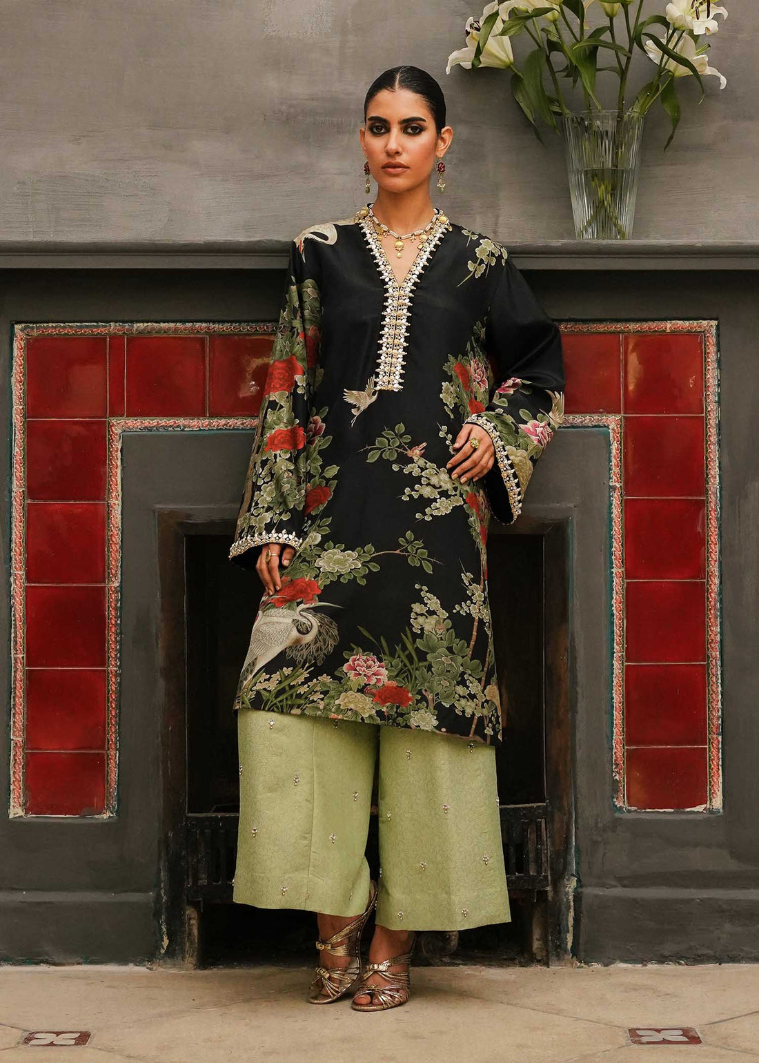 Mahgul | Eid Edit 2024 | Cosmic Moondance - Pakistani Designer Dress - by Mahgul | Type: Luxury - 100% Original at Saira Sultan
