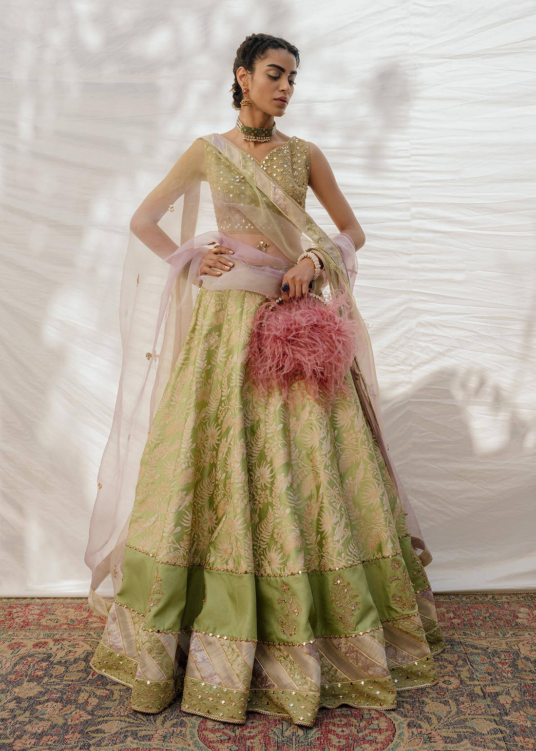 Mahgul | Eid Edit 2024 | Mirrored Screen - Pakistani Designer Dress - by Mahgul | Type: Luxury - 100% Original at Saira Sultan
