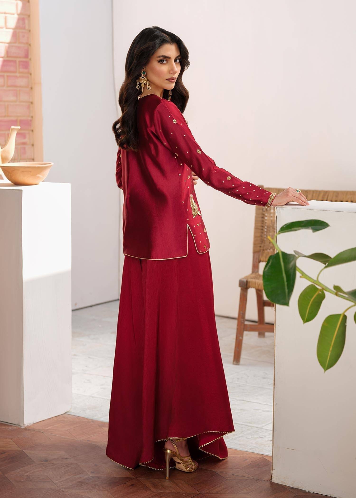 Mahum Asad | Raising The Bar | Berryme - Pakistani Designer Dress - by Mahum Asad | Type: Formal - 100% Original at Saira Sultan