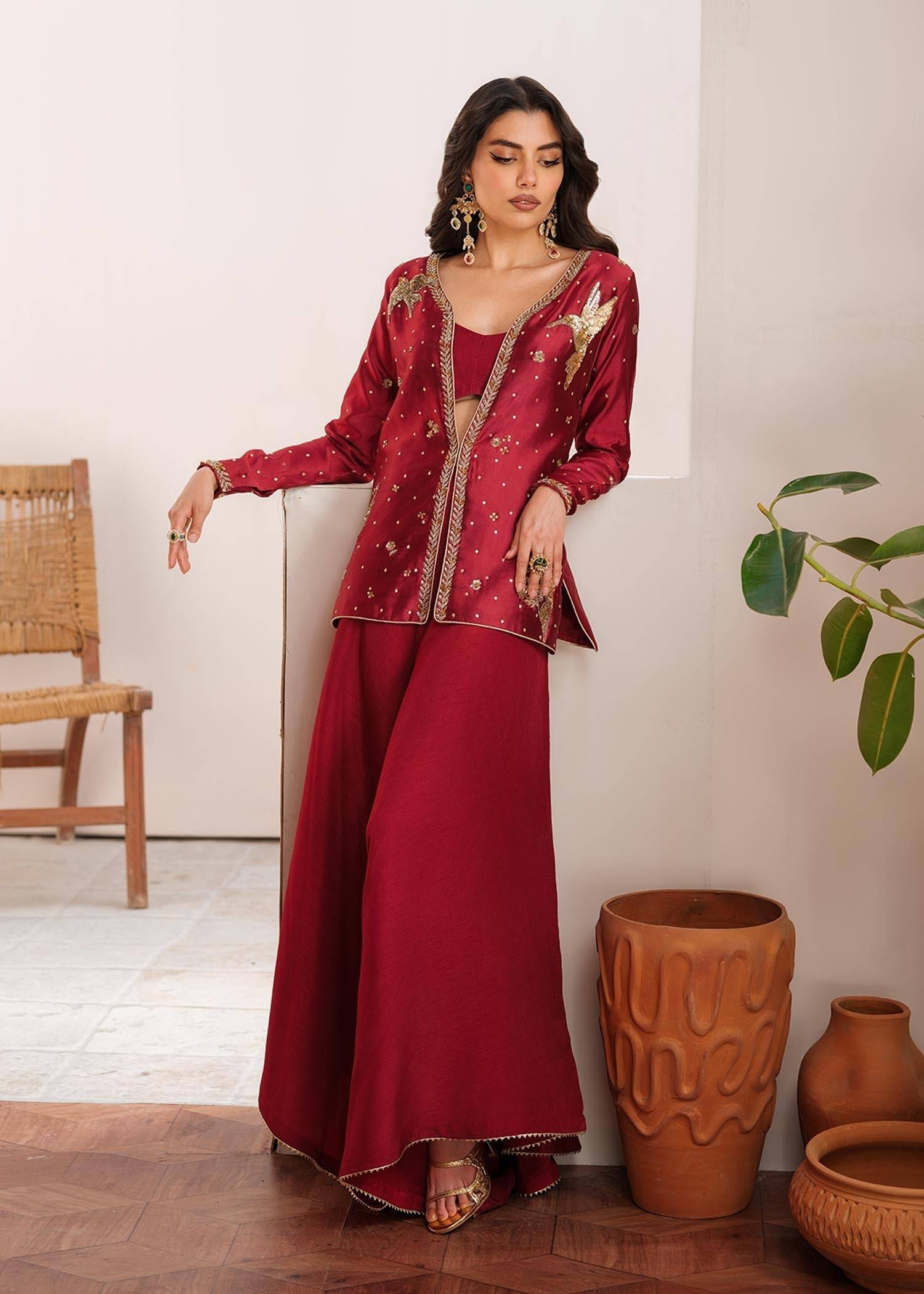 Mahum Asad | Raising The Bar | Berryme - Pakistani Designer Dress - by Mahum Asad | Type: Formal - 100% Original at Saira Sultan