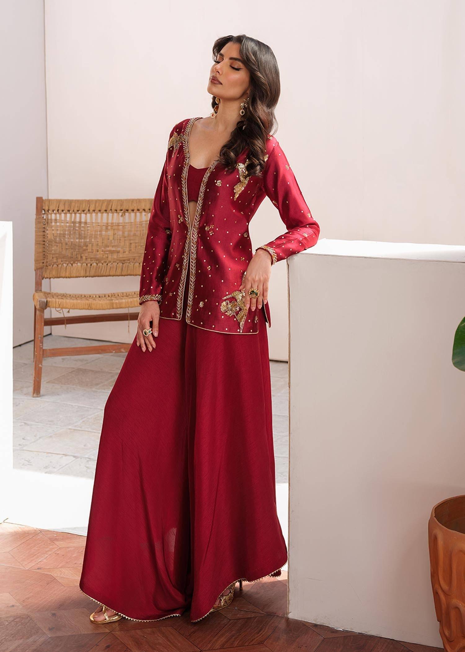 Mahum Asad | Raising The Bar | Berryme - Pakistani Designer Dress - by Mahum Asad | Type: Formal - 100% Original at Saira Sultan