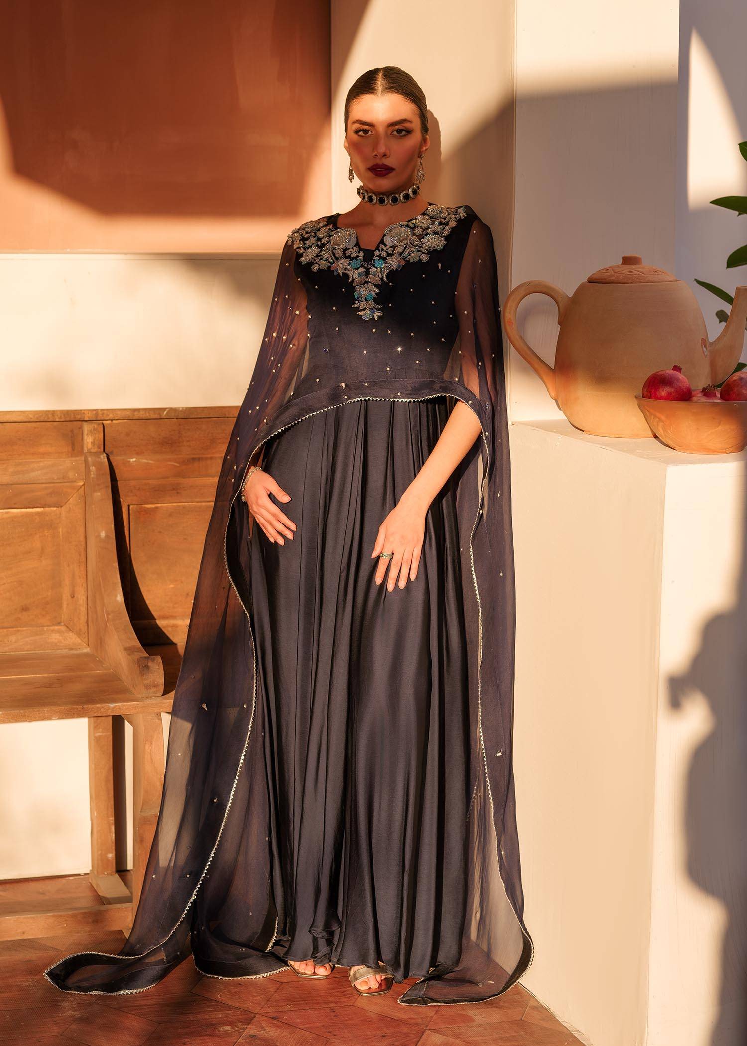 Mahum Asad | Raising The Bar | Trophy - Pakistani Designer Dress - by Mahum Asad | Type: Formal - 100% Original at Saira Sultan