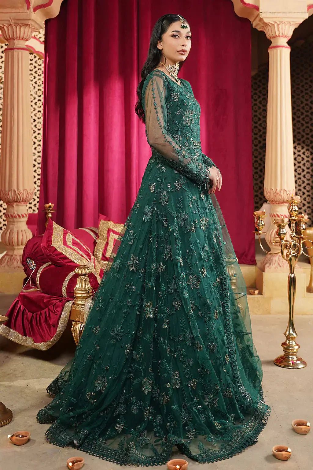 Maryams | Aarzu Formals | A-7001 - Pakistani Designer Dress - by Maryams | Type: Formal - 100% Original at Saira Sultan