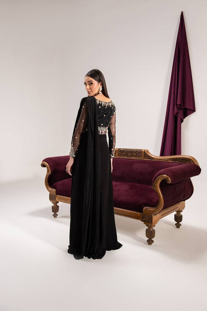 Maria Osama Khan | Tiffany Formals | Obsidian - Pakistani Designer Dress - by Maria Osama Khan | Type: Formal - 100% Original at Saira Sultan
