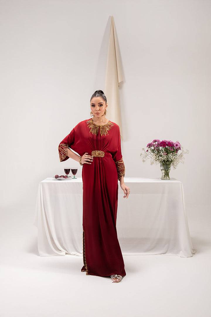 Maria Osama Khan | Tiffany Formals | Ruby - Pakistani Designer Dress - by Maria Osama Khan | Type: Formal - 100% Original at Saira Sultan